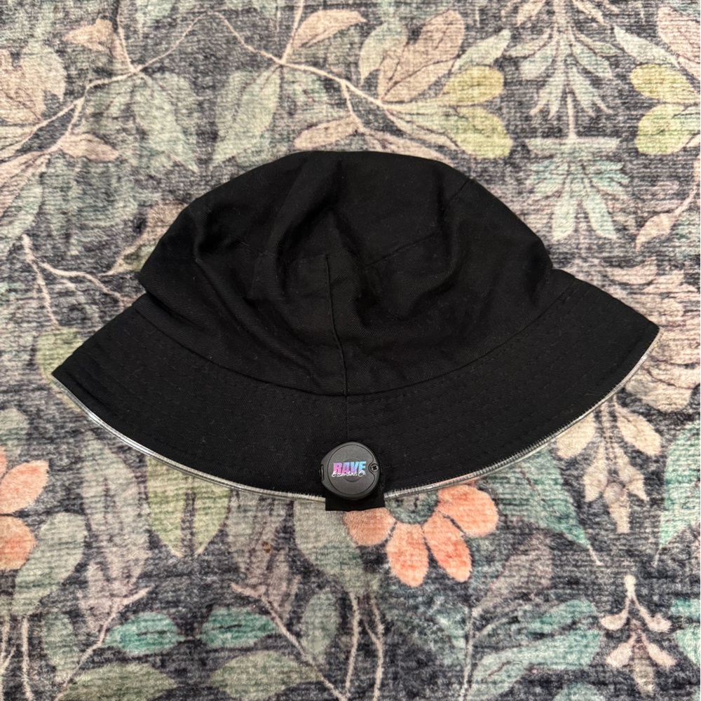 Rave Essentials Co light-up LED bucket hat